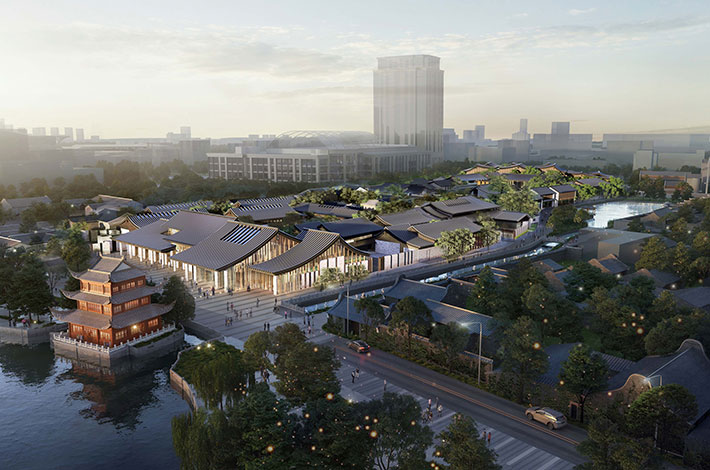 Tianyige South Hall and Surrounding Facilities