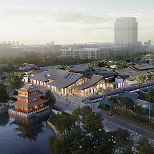 Tianyige South Hall and Surrounding Facilities