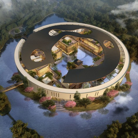 Jack Ma, founder of Hupan University announced the New Campus Development